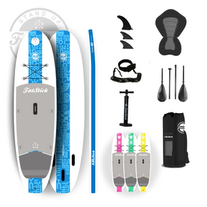 AIRSTICK 10'6 INFLATABLE STAND UP PADDLE BOARD SUP STARTER FULL PACKAGE