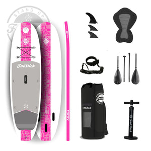 AIRSTICK 10'6 INFLATABLE STAND UP PADDLE BOARD SUP STARTER FULL PACKAGE