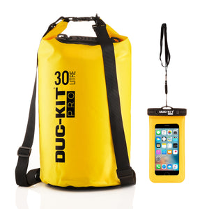 DKP 30 Litre Premium Dry Bag + Waterproof Smart Phone Case