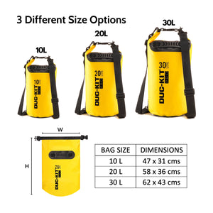 DKP 20 Litre Premium Dry Bag + Waterproof Smart Phone Case