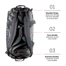 TYTN 90L Duffel Bag with 10L Pro Dry Bag Combo